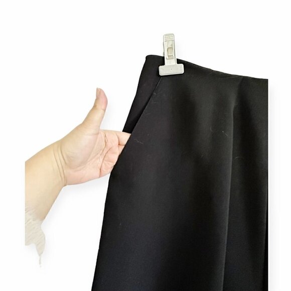 Vince Inverted pleat skirt, Black, Size 12, New - Picture 8 of 12